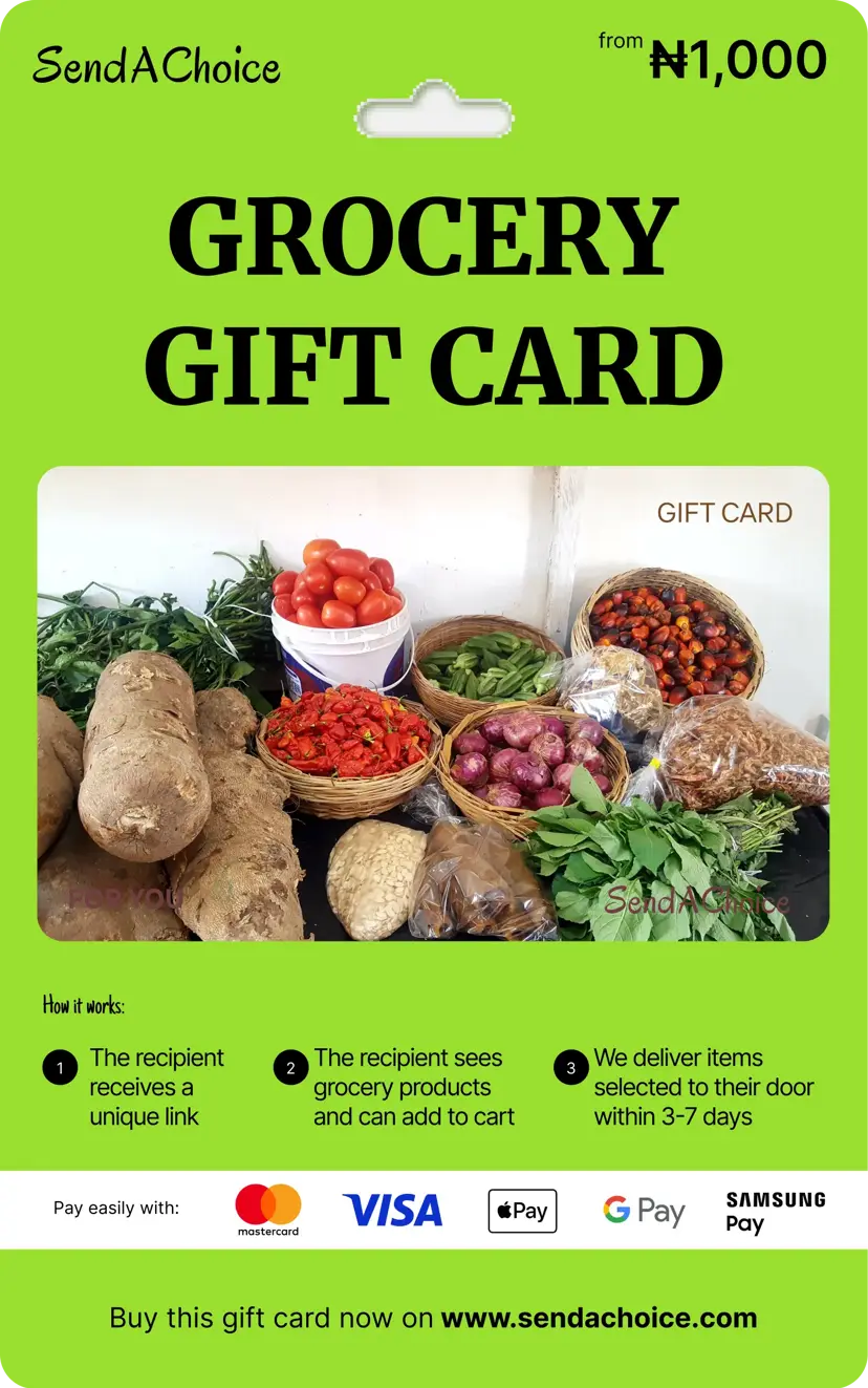 Nigeria Grocery Choice Collection: Send the Gift of Everyday Essentials