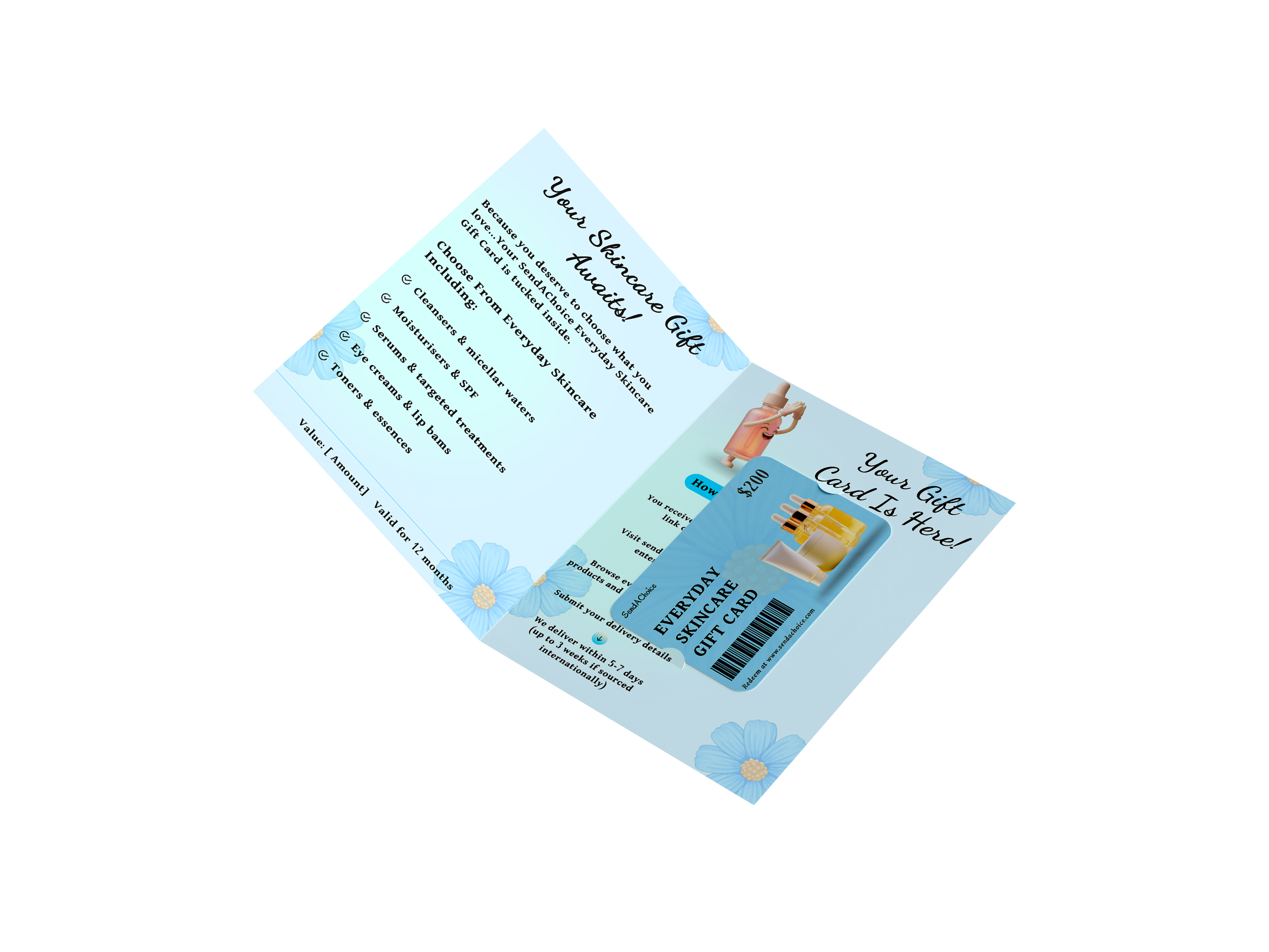 Prestige Skincare physical gift card