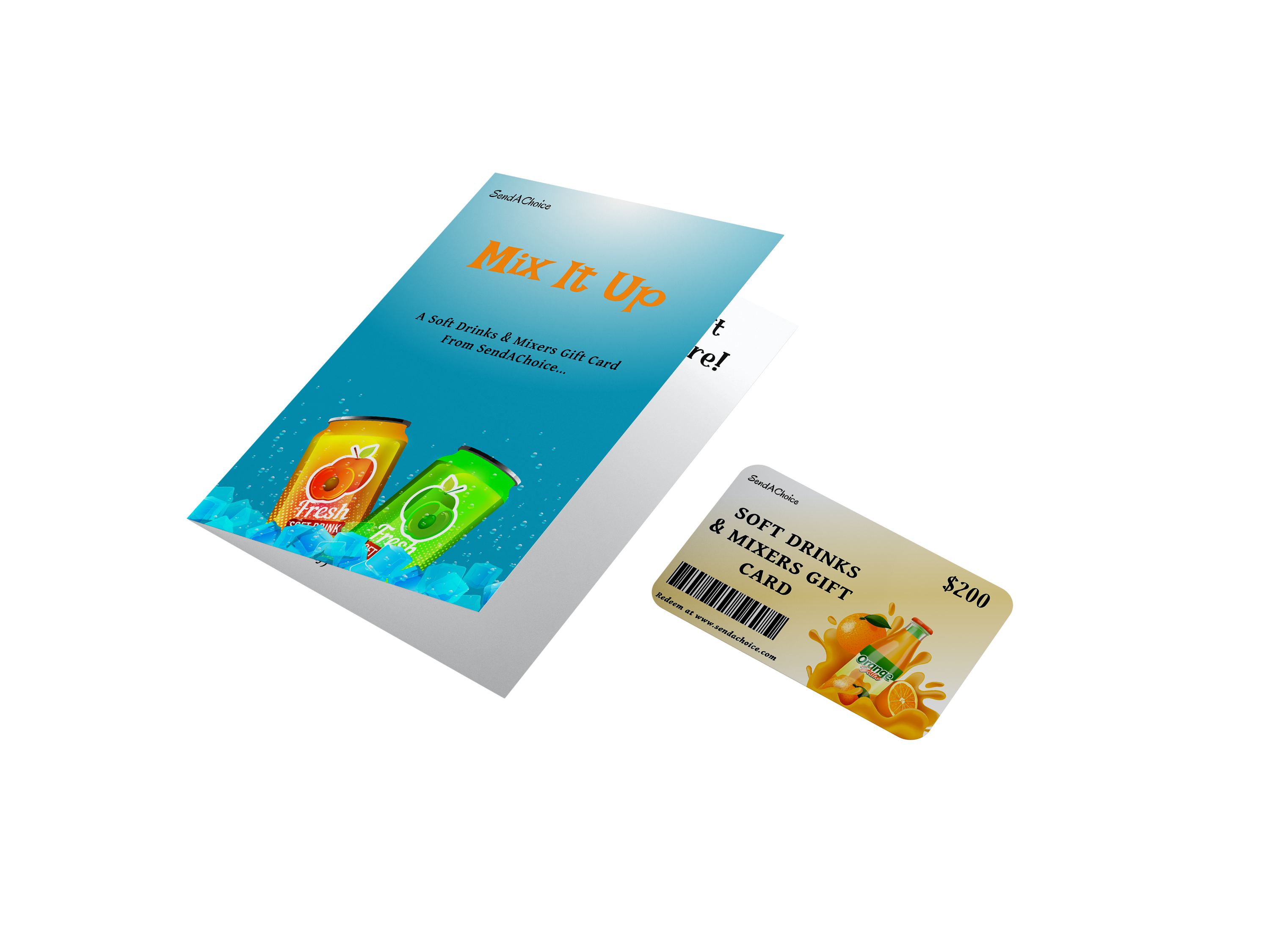 Soft Drinks & Mixers physical gift card