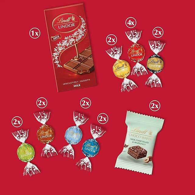 Lindt Assorted Mini Chocolate Bars (Luxury Mix)