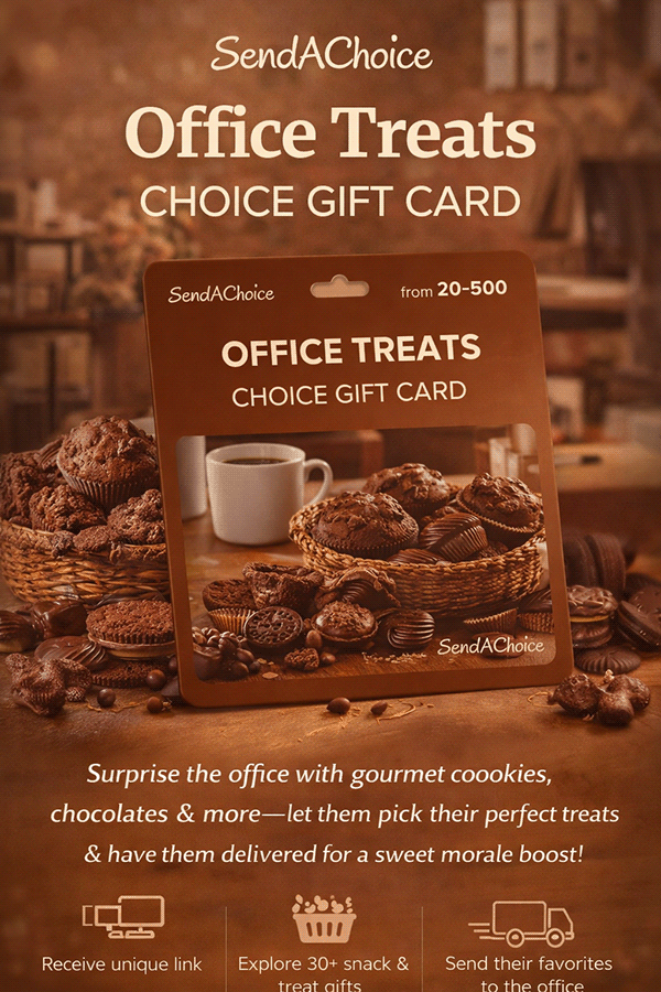 Office Treats Choice Card: Make Coffee Breaks and Deadlines Sweeter