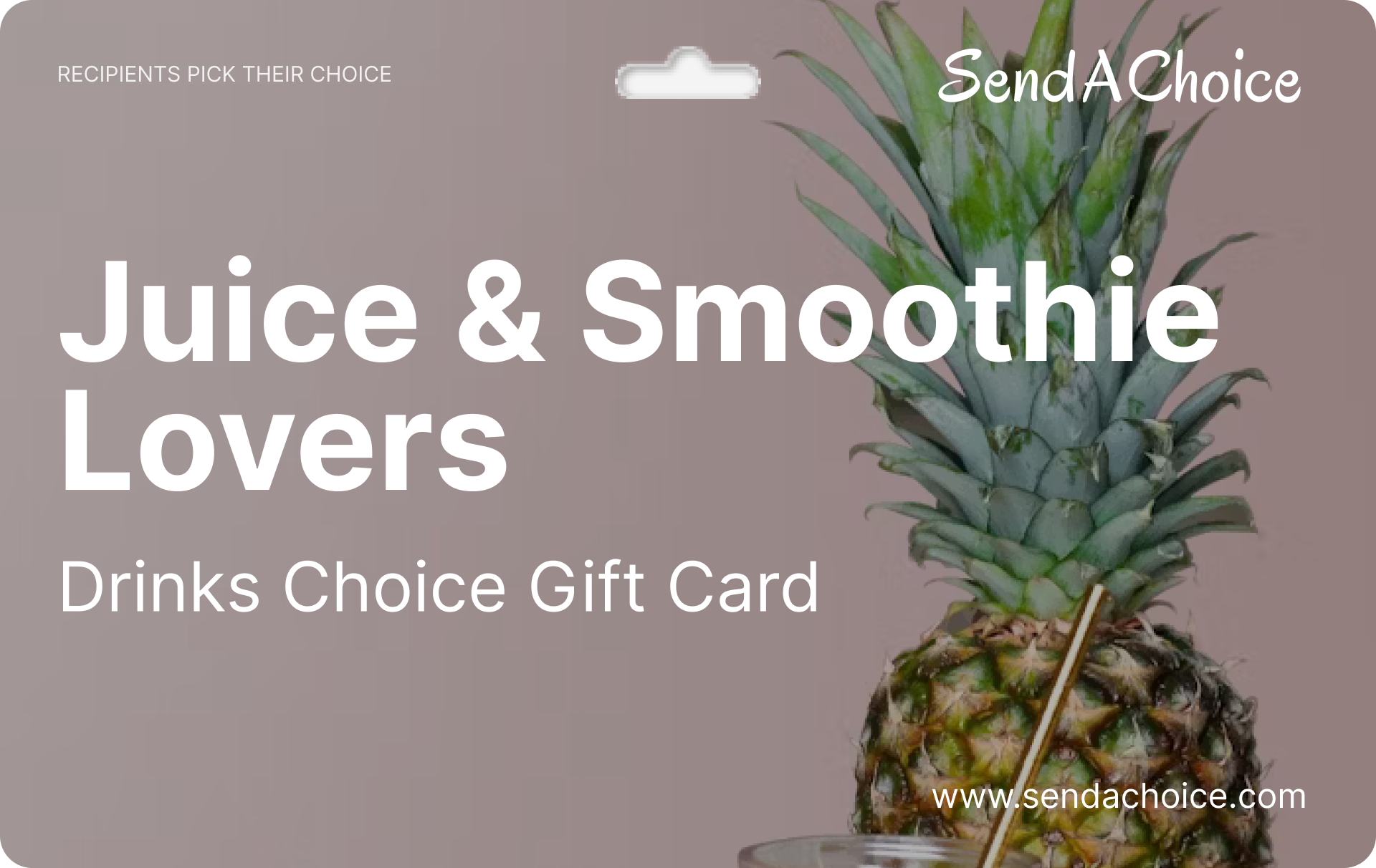 Juice & Smoothie Lovers Gift Card