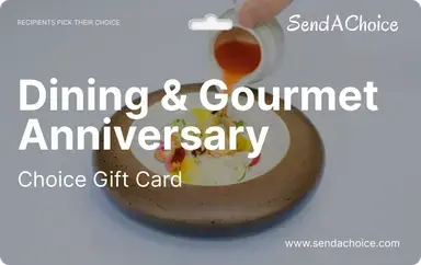 Dining & Gourmet Anniversary Gift Card