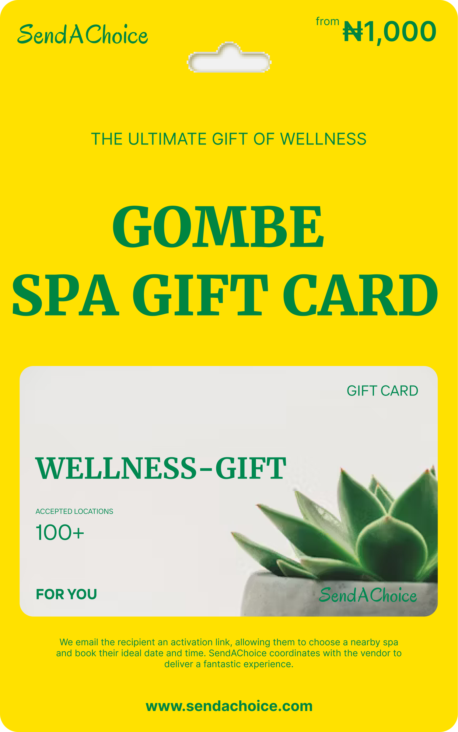 Gombe Experience Gift Card