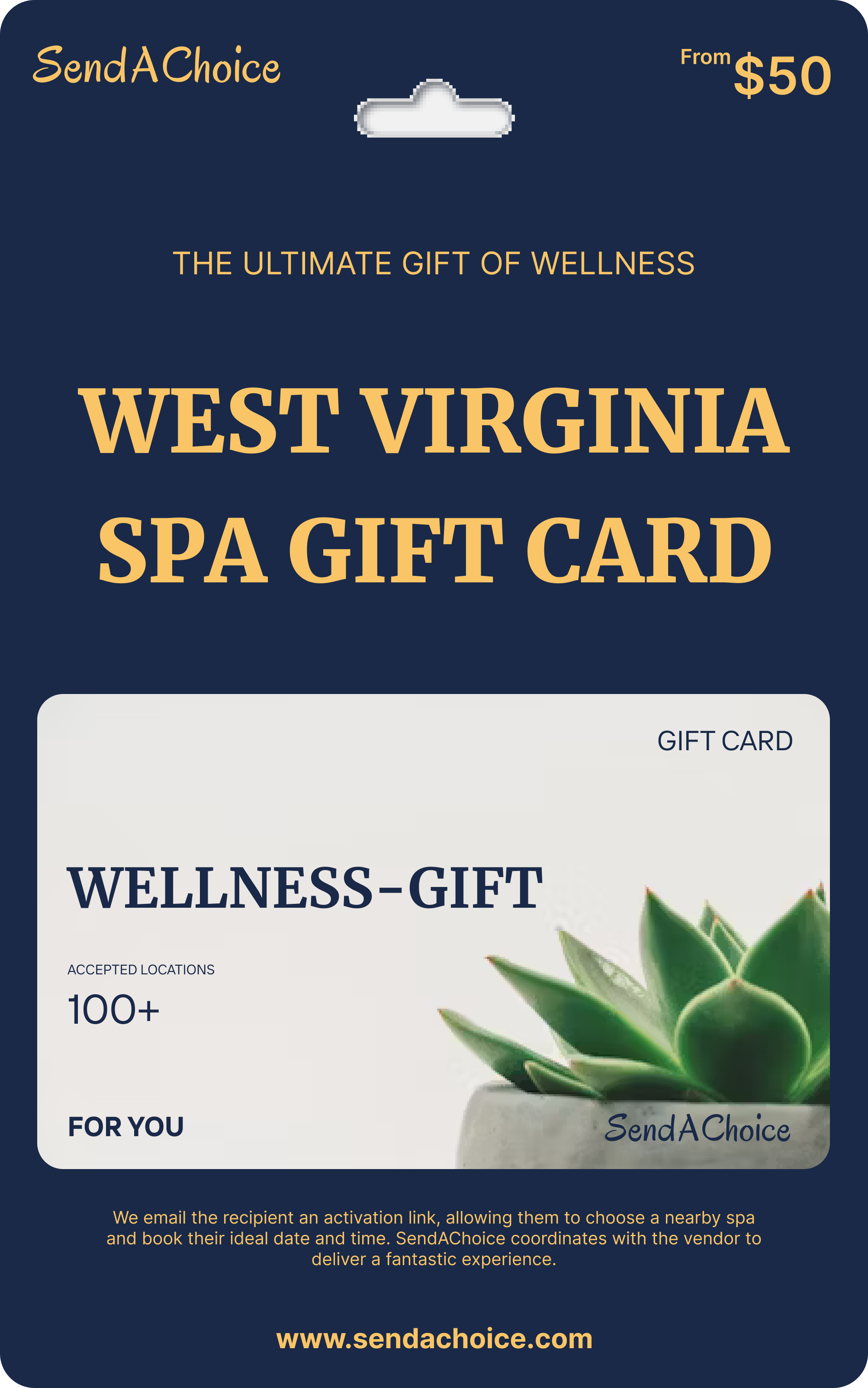 West Virginia Experience Gift Card