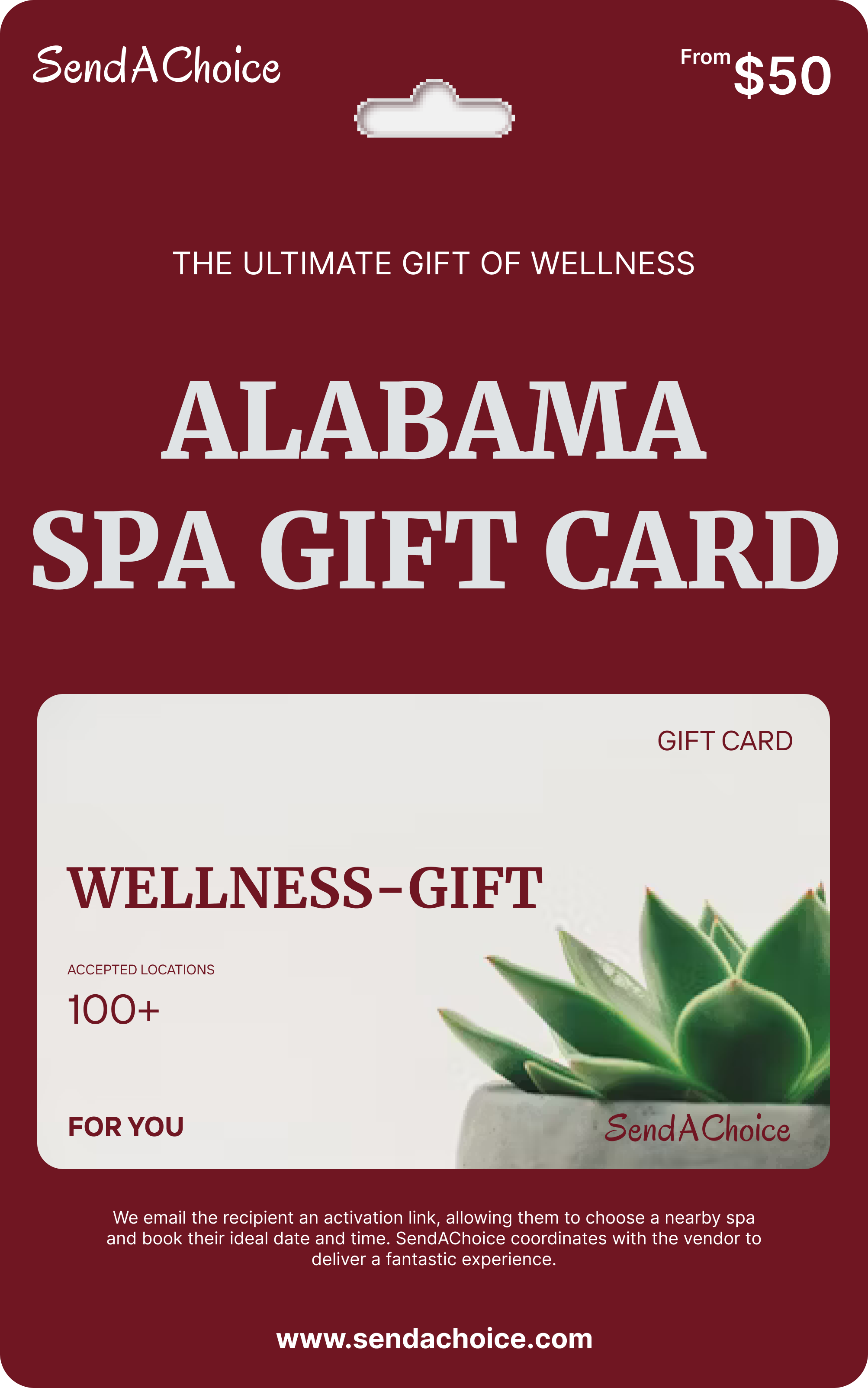 Alabama Experience Gift Card