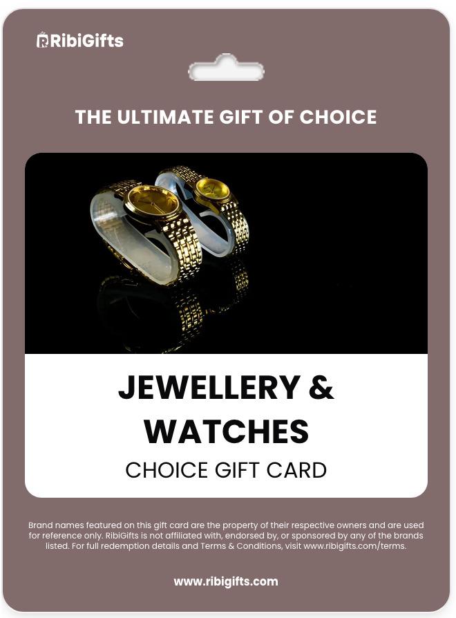 Jewellery & Watches Choice Gift Card