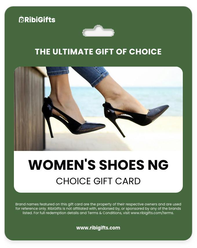 Women's Shoes NG Choice Gift Card