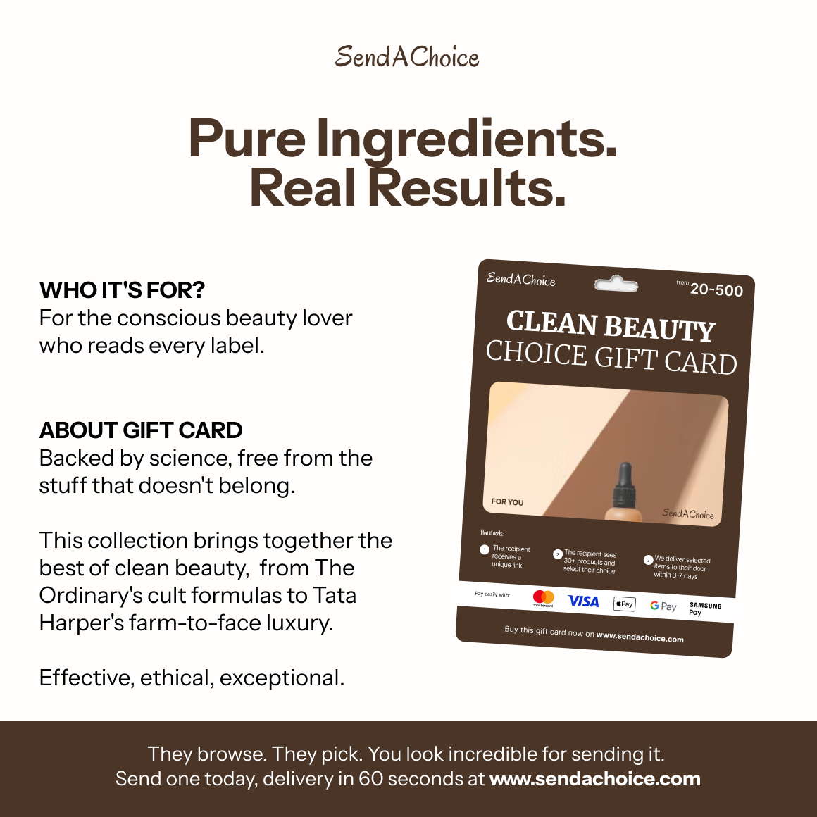Clean & Natural Beauty Choice Collection: Pure Ingredients, Real Results