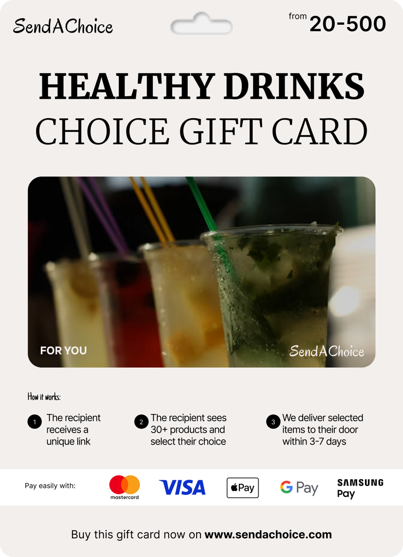 Health & Wellness Drinks Choice Collection: Fuel Their Best Self