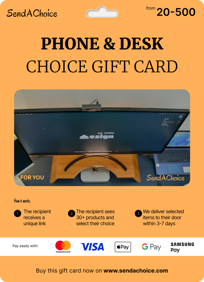 Phone & Desk Accessories Choice Collection: The Upgrade Their Desk Didn't Know It Needed